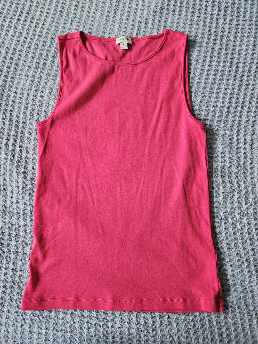 J. Crew Women's Sleeveless Tank Top in Hot Pink